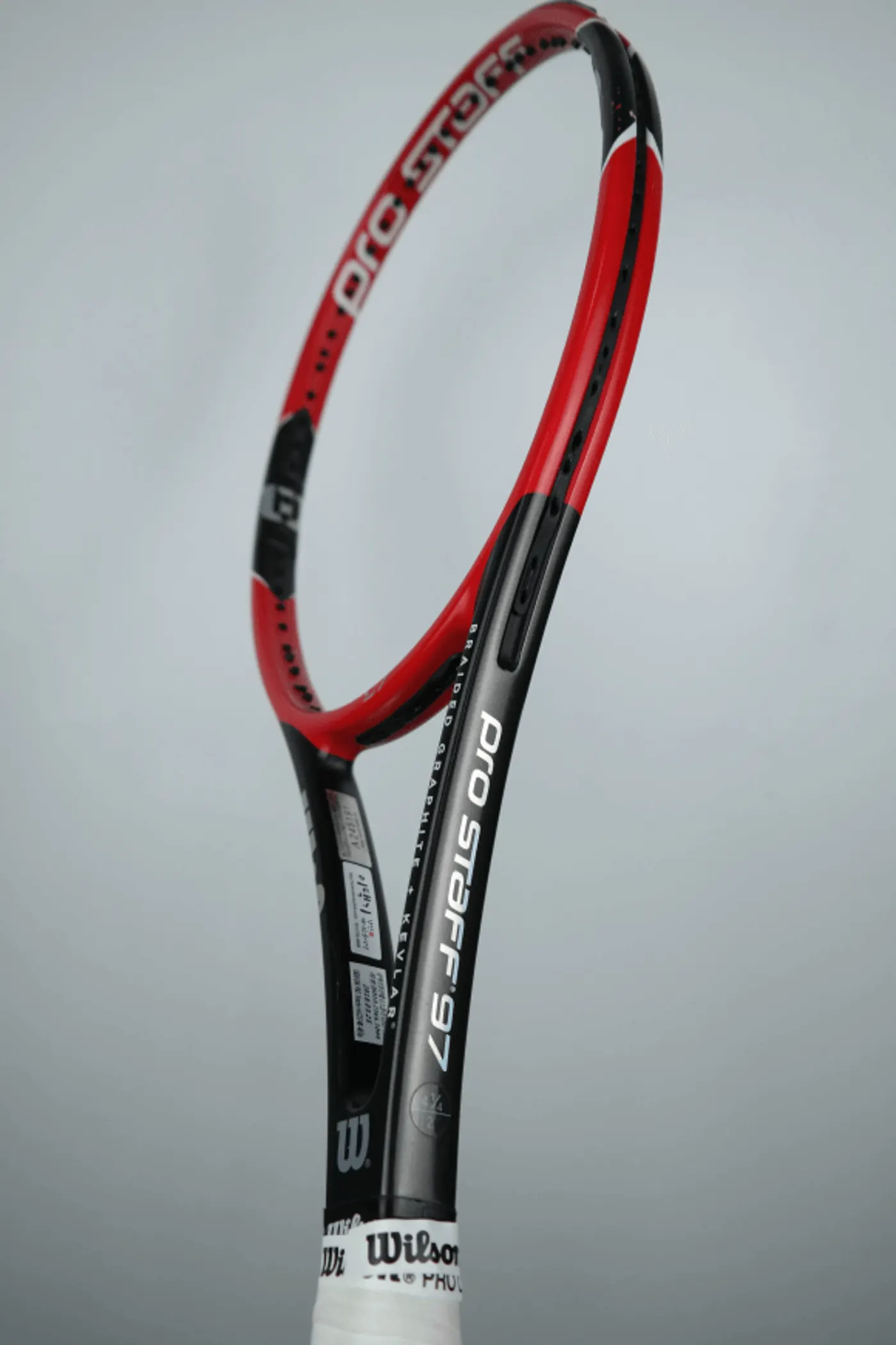 윌슨 Pro Staff 97 올화이트 도색 프레임 상태