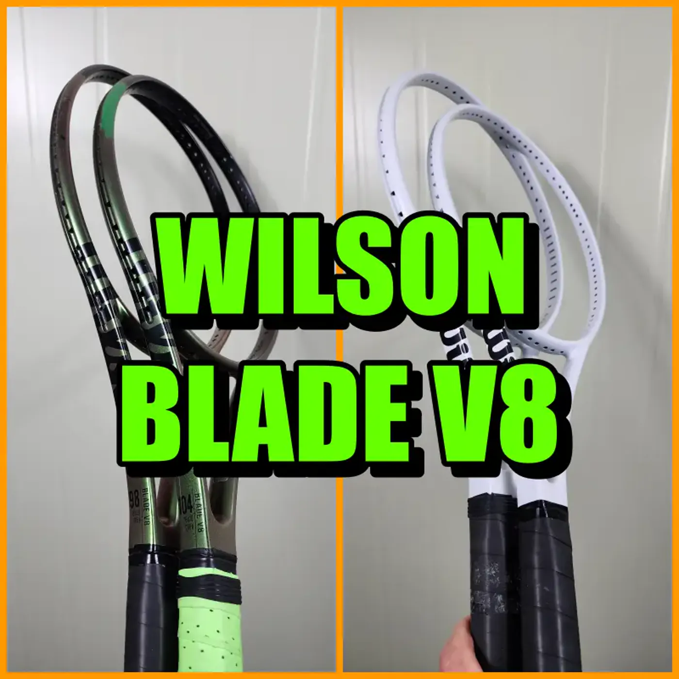 윌슨 블레이드 V8 무광 화이트 도색 완성 대표 이미지
