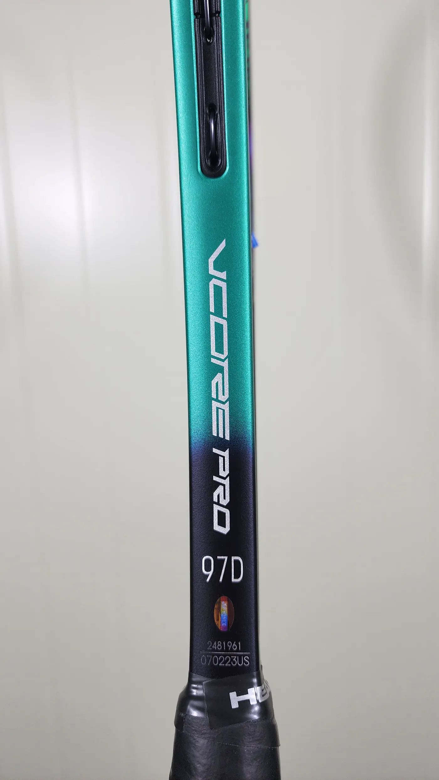 요넥스 VCORE PRO 97D 도색 샌딩과 밑작업