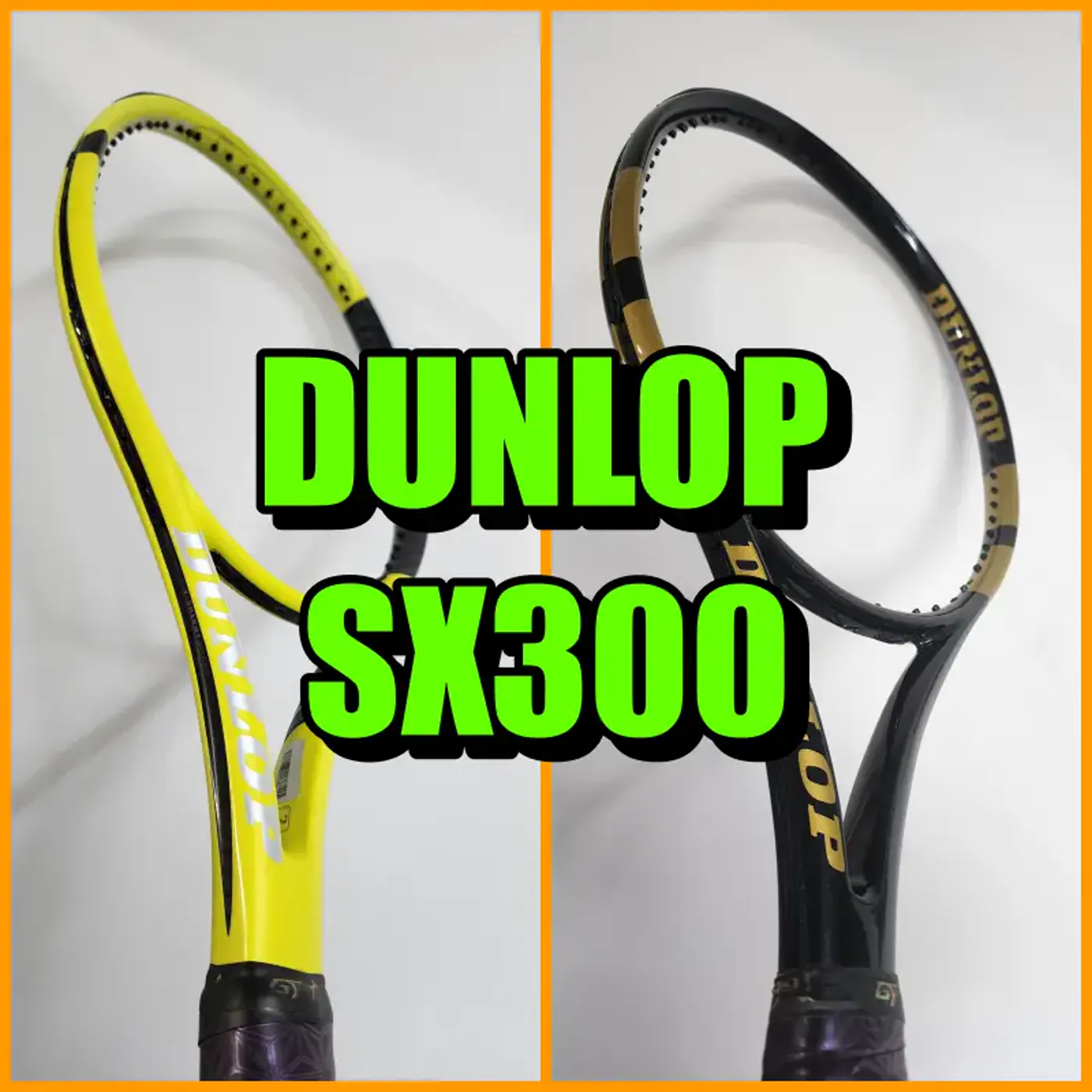 던롭 SX300 블랙 골드 유광 도색 완성 대표 이미지