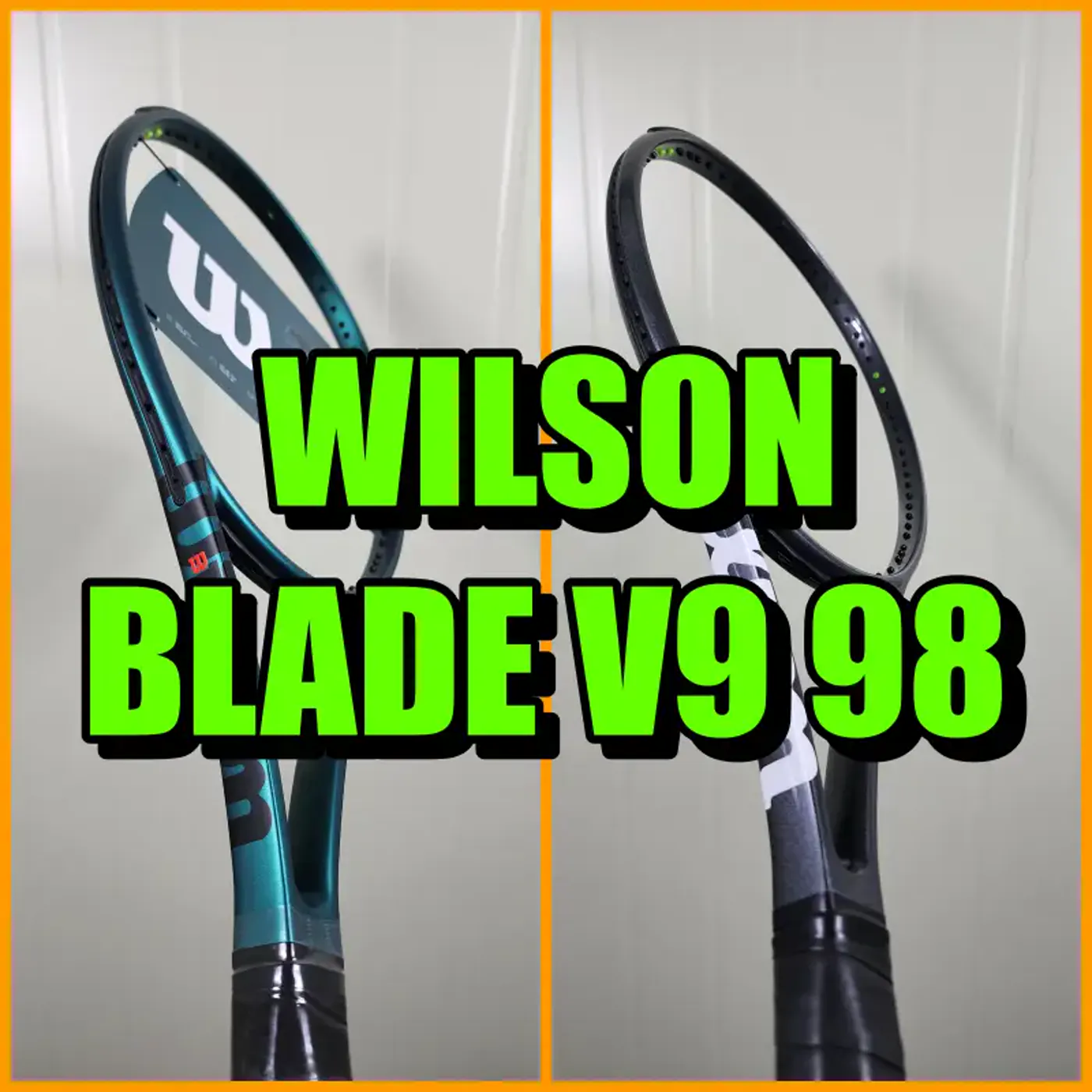 윌슨 블레이드 V9 98 파인티타늄 화이트 로고 유광 커스텀