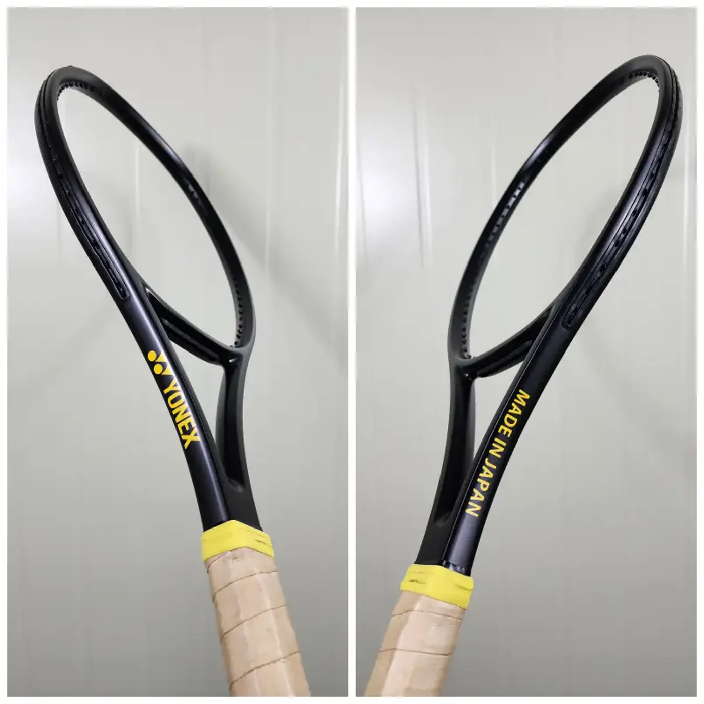 요넥스 RDX500 블랙·옐로 무광 포인트 도색