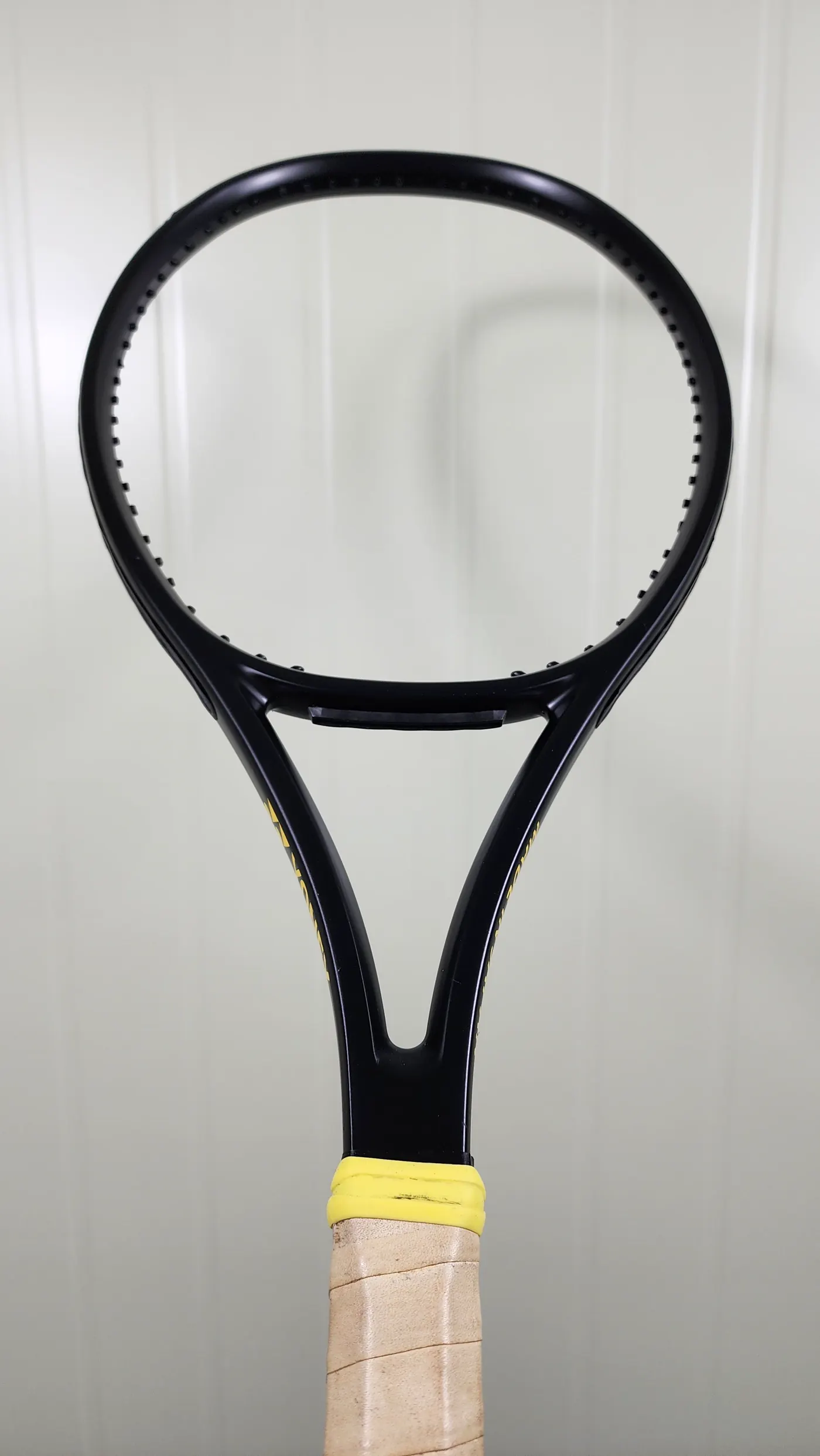 요넥스 RDX500 블랙 옐로 도색 샌딩과 밑작업