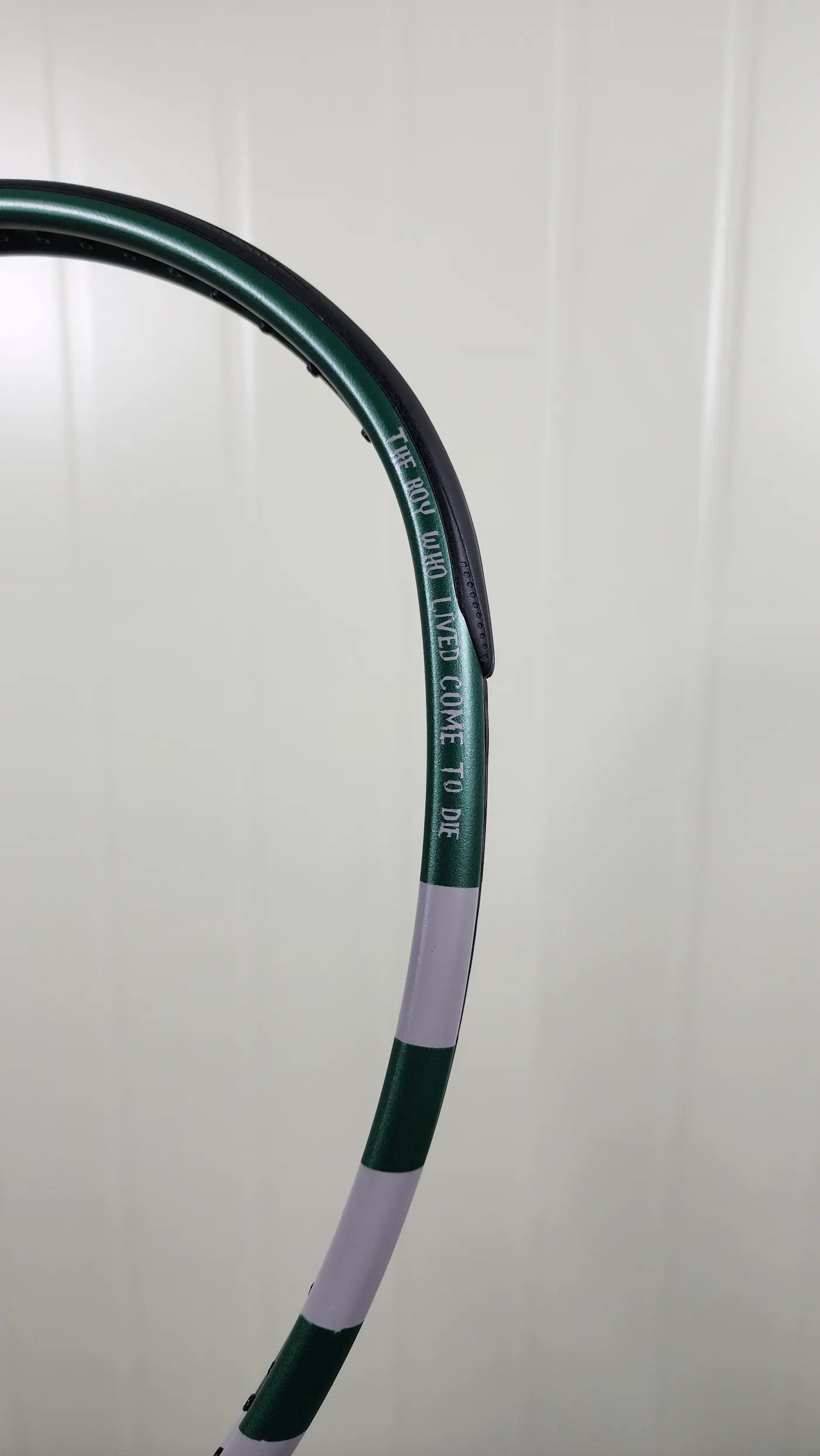 던롭 소닉코어 스쿼시 라켓 도색 정면 완성