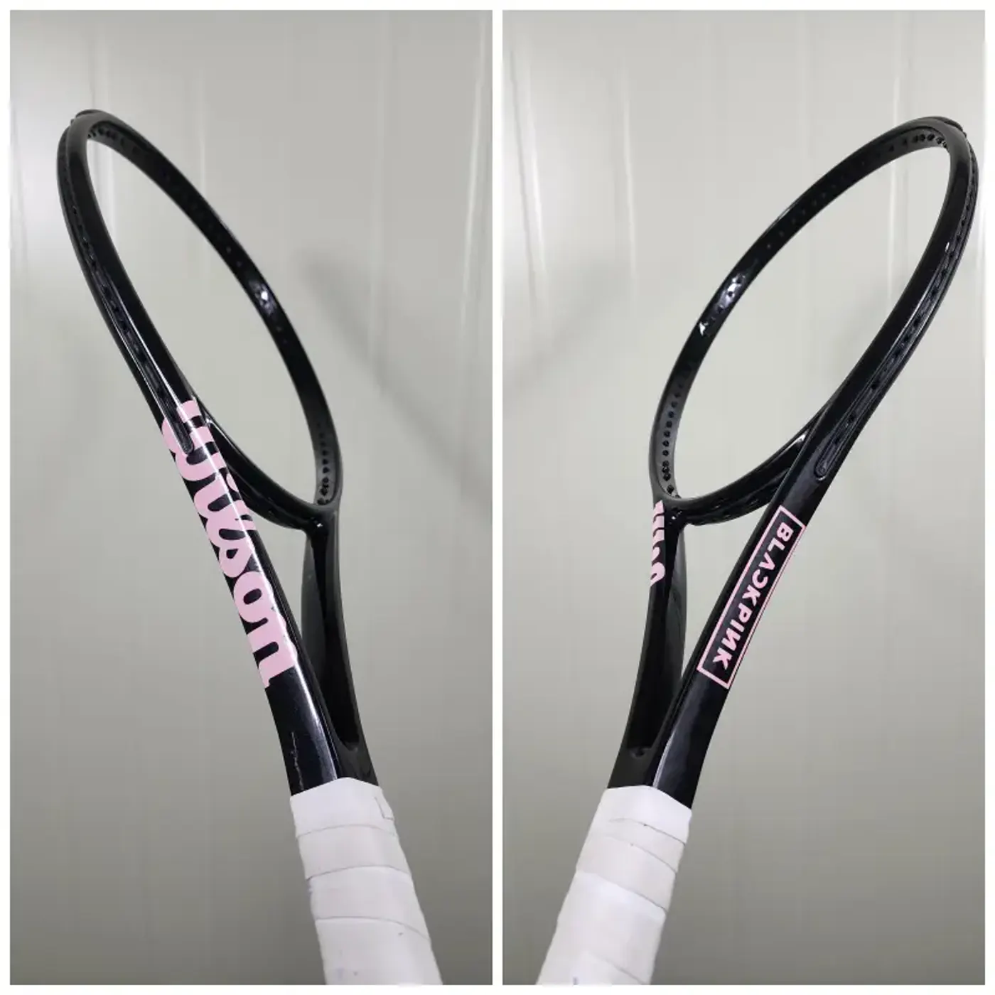 윌슨 블레이드 V7 블랙 핑크 도색 완성 대표 이미지