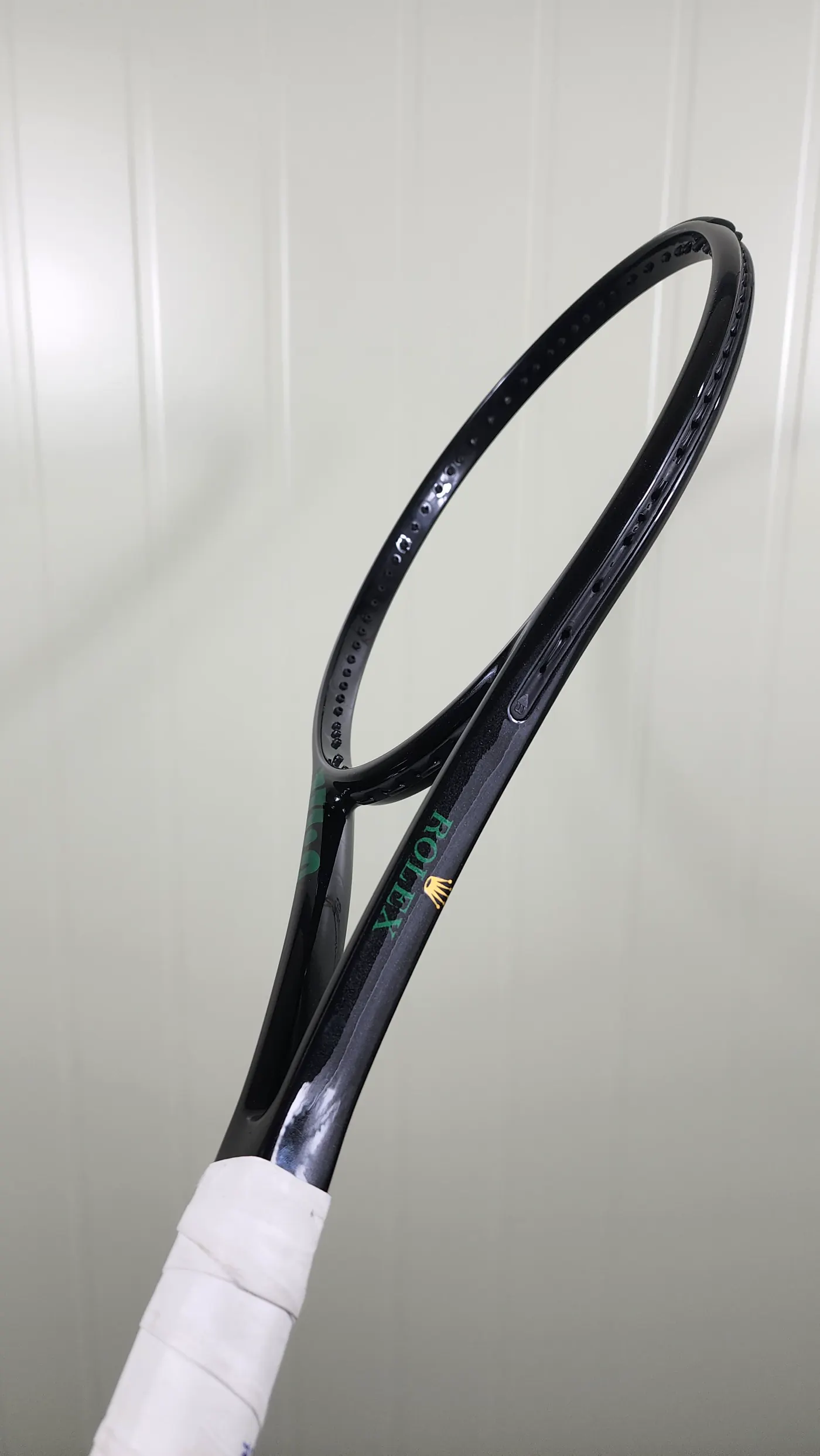 윌슨 블레이드 98 V8 블랙 그린 도색 서페이서 단계