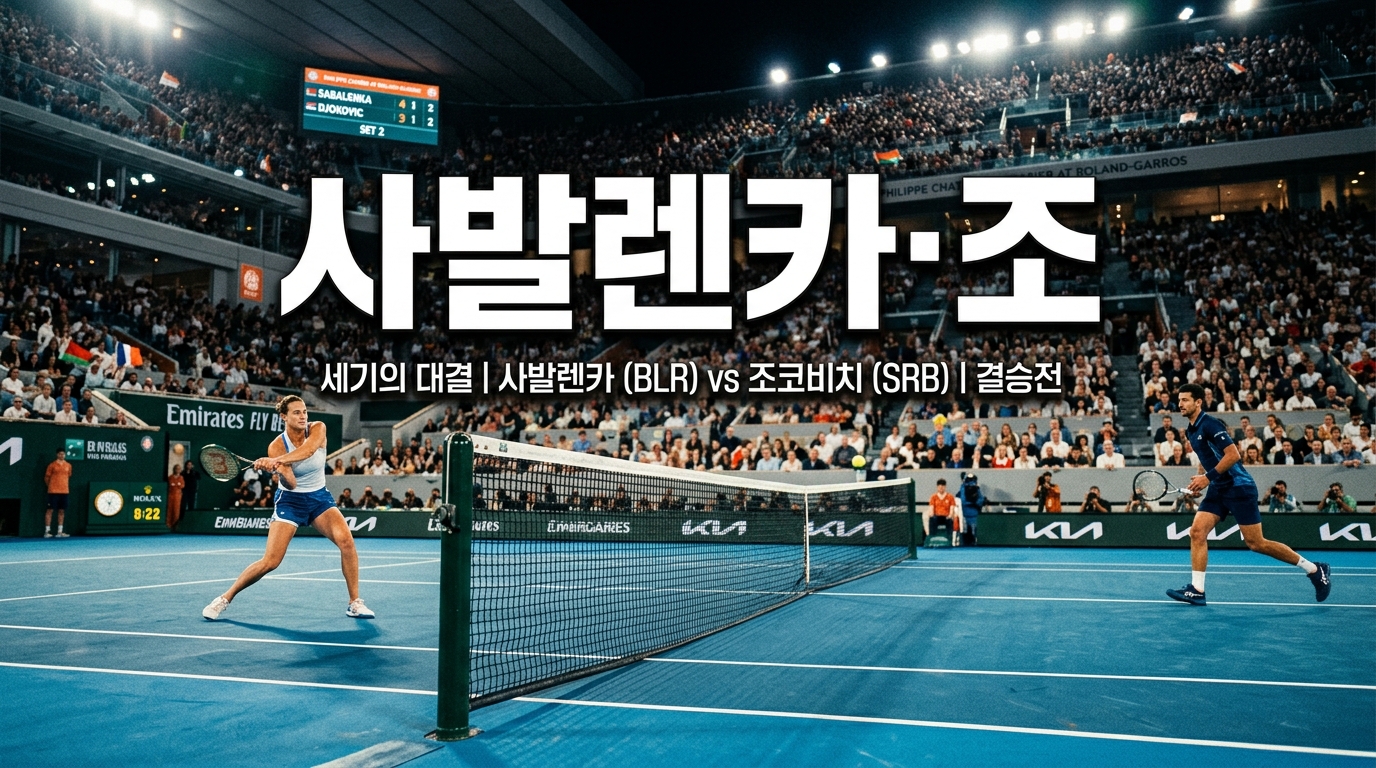 사발렌카·조코비치가 한 팀으로? US오픈 혼합복식 새 포맷이 다시 논란인 이유