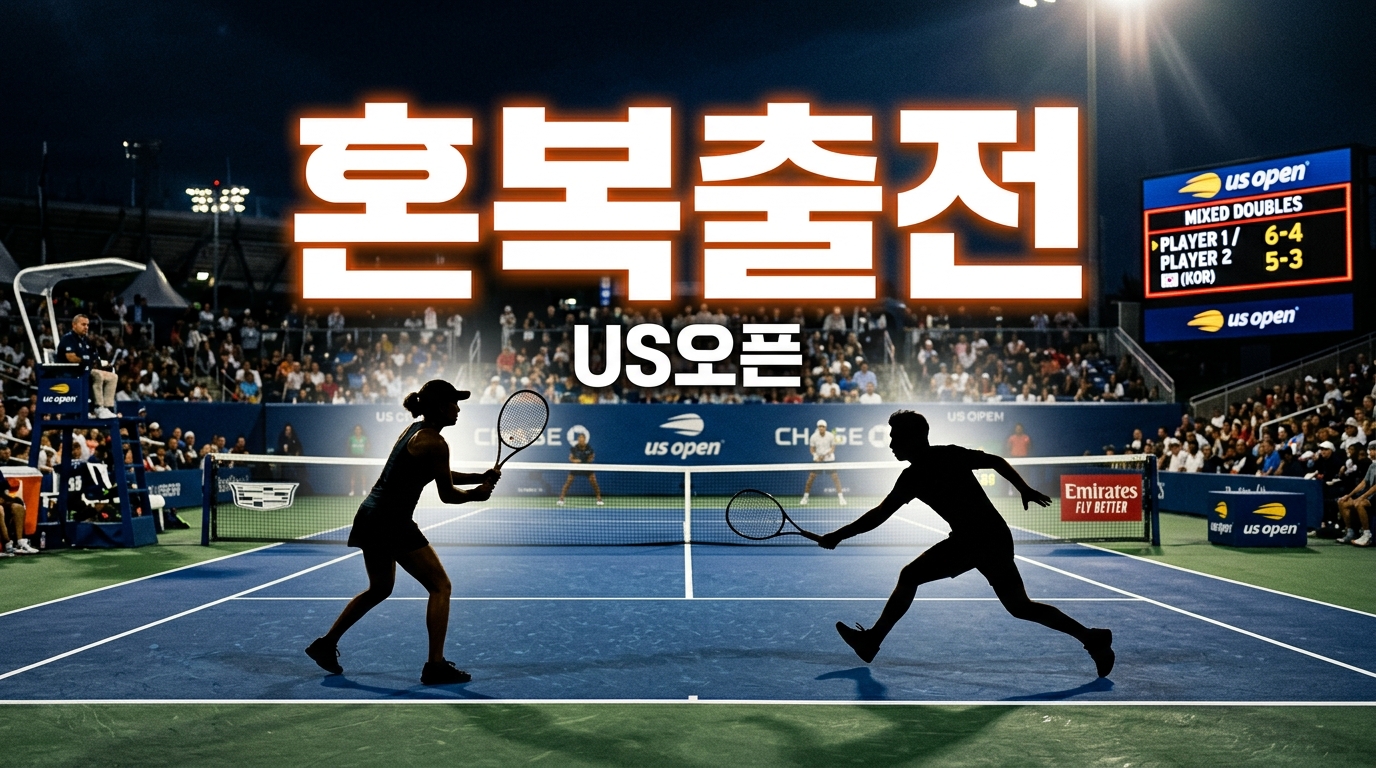 조코비치·사발렌카 US오픈 혼합복식 출전 핵심