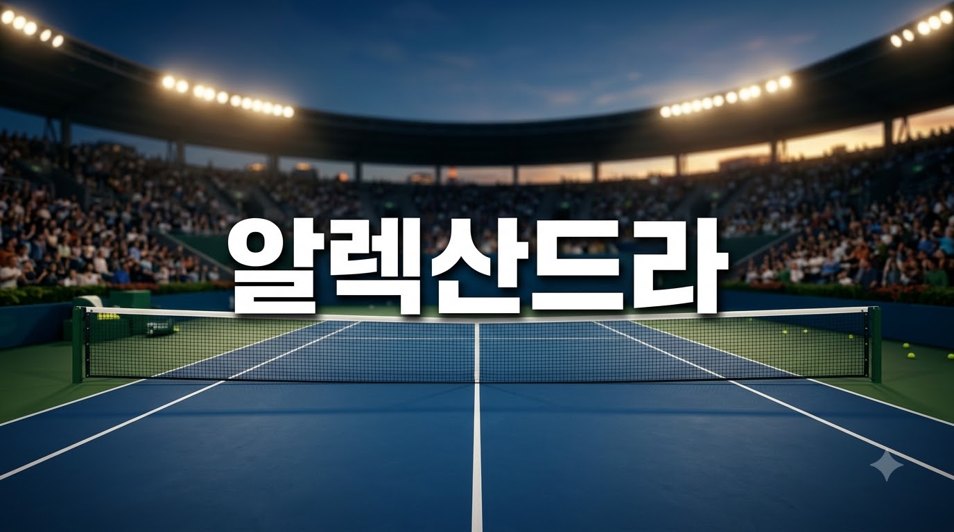 알렉산드라 이알라, 오사카 꺾고 무바달라 DC 오픈 결승 진출…페굴라와 우승 경쟁