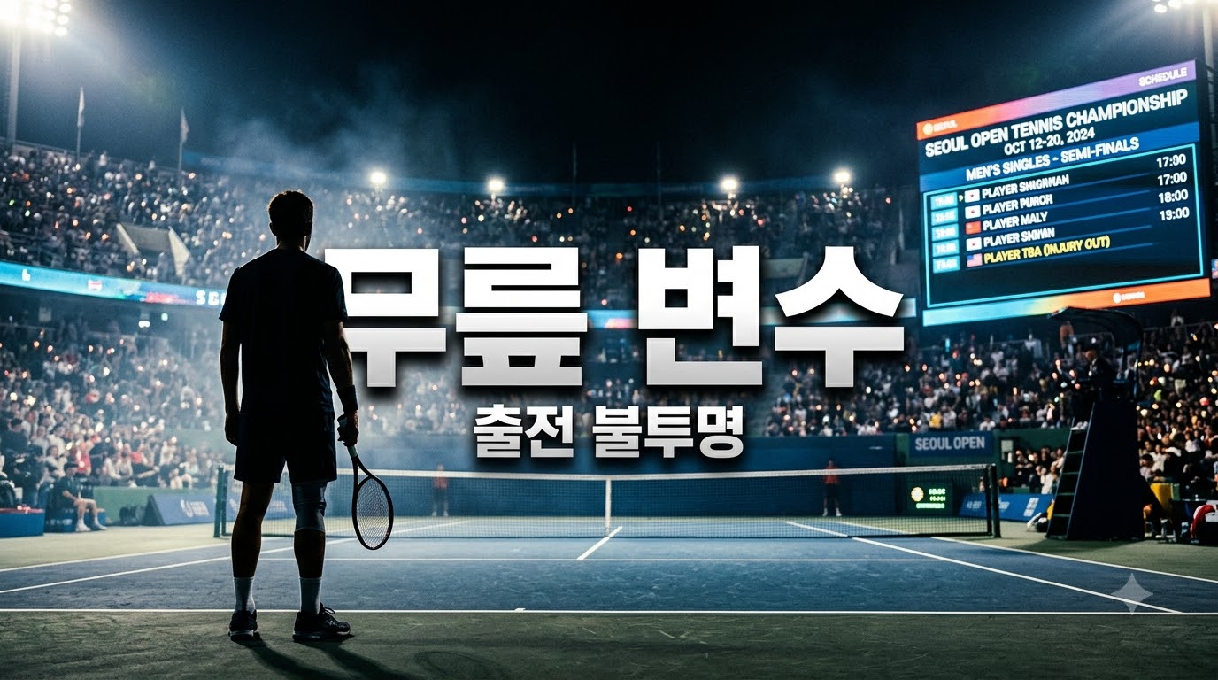 야닉 시너 무릎 부상 변수, 신시내티오픈 출전 불투명