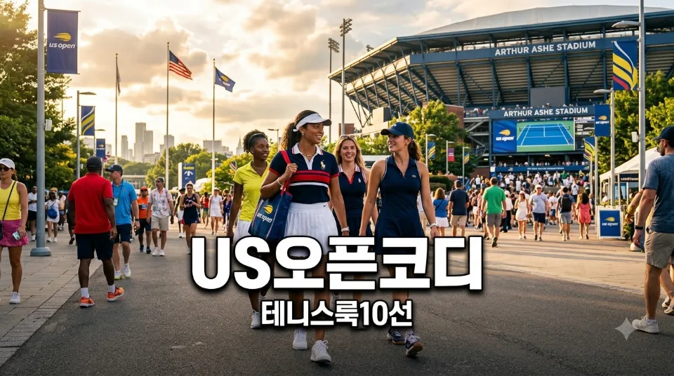 2026 US 오픈 패션 가이드, 코트 위 테니스 코디 10선