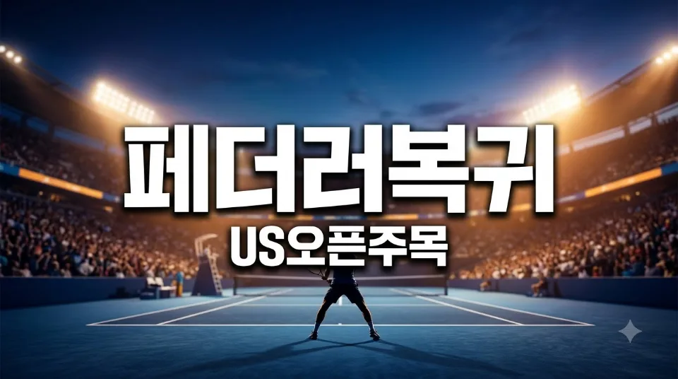 로저 페더러 US오픈 특별 복귀, 레전드 이벤트 핵심 정리