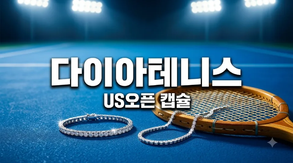 프린스 테니스·킨 주얼리, 다이아 US오픈 캡슐 공개