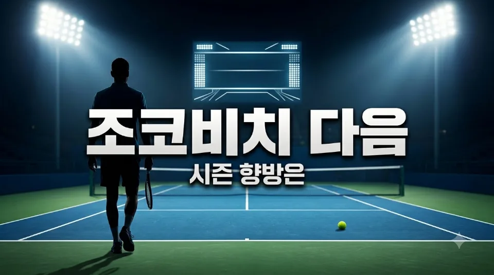 노박 조코비치 US오픈 조기 탈락, 다음 행보와 시즌 전망
